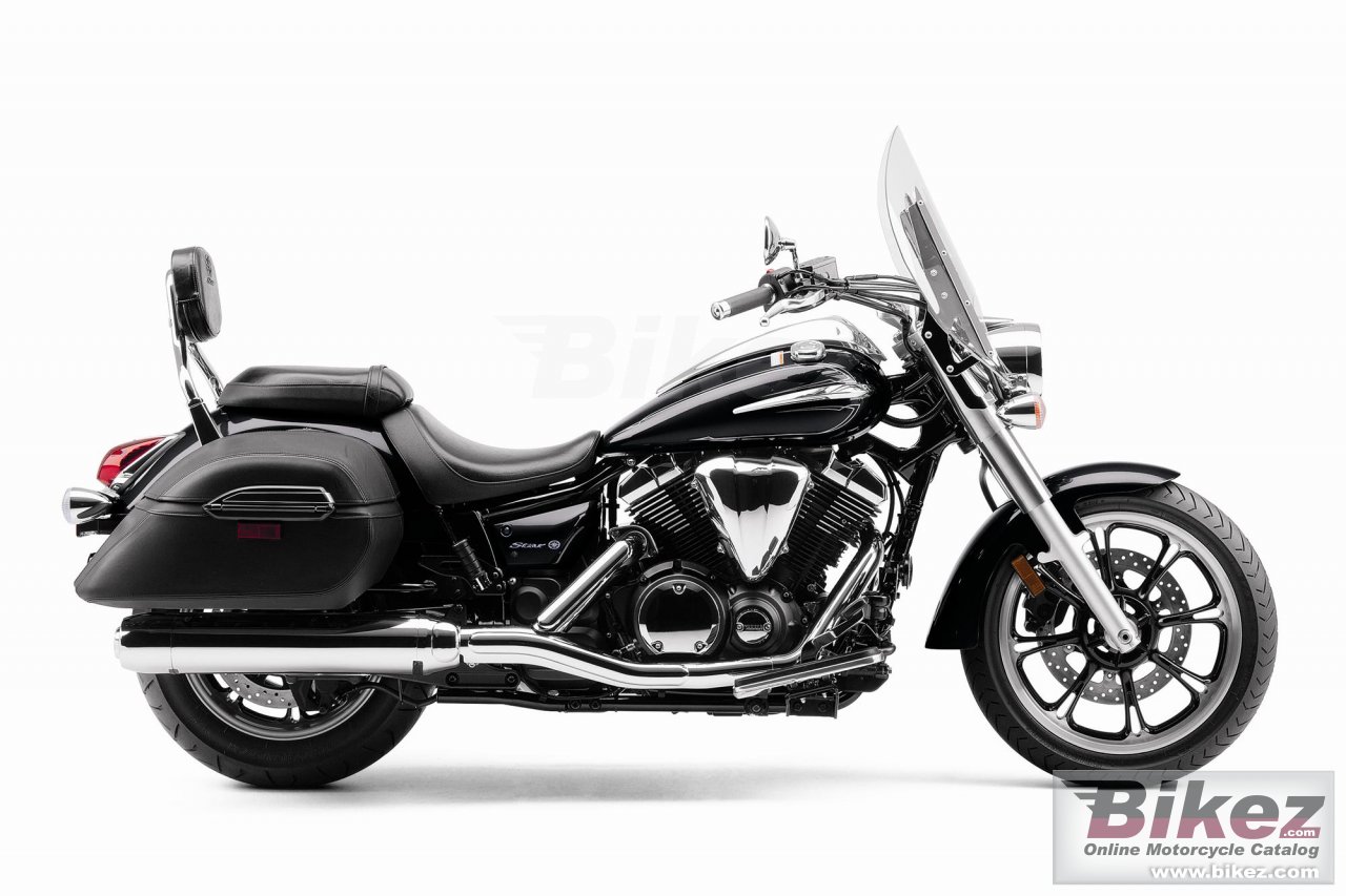 Big Yamaha v star 950 tourer picture and wallpaper from Bikez.com